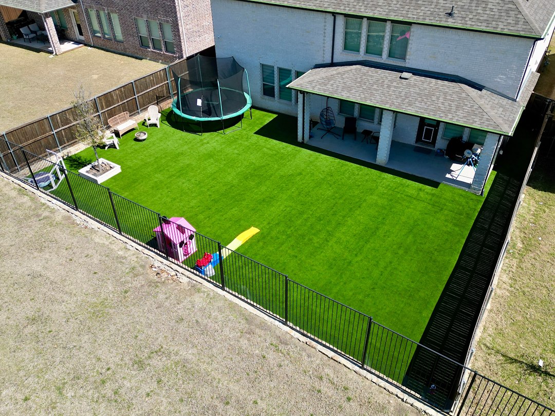 Complete Kid & Pet-Friendly Backyard Artificial Turf Installation in Celina, TX